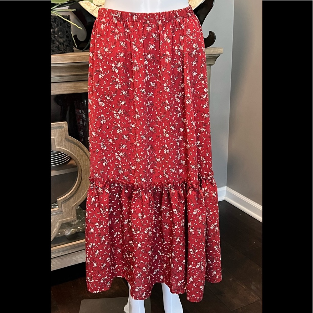 Cute Shein bohemian skirt M